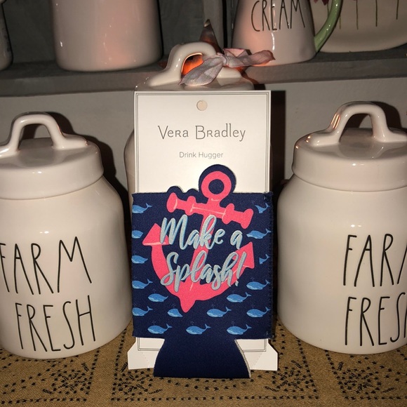 Vera Bradley Dining Vera Bradley Make A Splash Drink Hugger Really